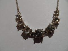 Vintage Rhinestone Necklace 17″ to 20″