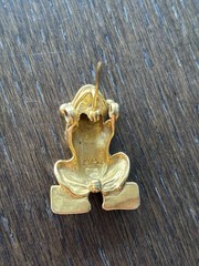 Vintage Signed MMA Metropolitan Museum Of Art Frog Pin/Pendant. Rare 1970’s