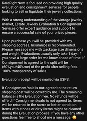 Vintage Estate Jewlery Evaluation & Consignment Services 925 10k 14k 18k Testing