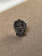 Armenian Relief Society (ARS / ՀՕՄ) Sterling Silver Pin – 2.97 Grams – Rare!