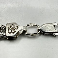 Vintage 925 Sterling Silver Bracelet 21cm 5.42g Delicate Chain Hallmarked Unisex