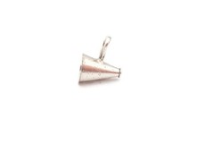Vintage Sterling Silver 925 Bull Horn Pendant