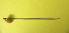 A Happy Vintage Orange Stickpin