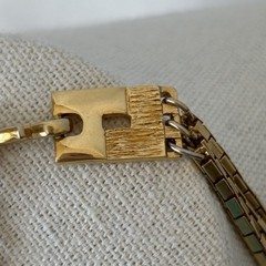 Vintage Monet Gold Tone 3-Strand Necklace Adjustable Length 16-18”