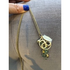 MSRP: Vintage 2004–2006 Era | ✨ Arbonne Y2K Gold Tone Charm Necklace ✨