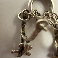 Vintage Sterling Silver 3D Moveable Articulated Western Rider Spur Charm