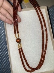 Signed Vintage Artisan Beaded Necklace – One of a Kind