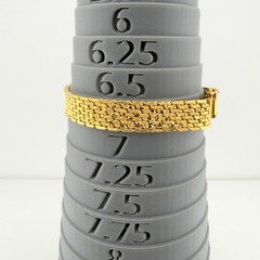 Vintage Monet Bracelet Set of 2 Gold Tone Chain Classic Minimalist Style