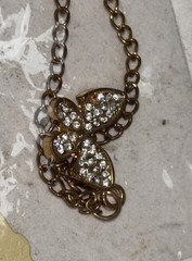 Vintage Style Costume Jewelry Lot Necklaces Bracelet 2 Pr Pierced Earrings
