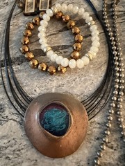 Jewelry Costume Vintage Mix necklaces bracelets Earrings
