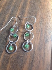 Vintage Sterling 925 Silver Vintage Southwest Estate Dangle Earrings 2.46g