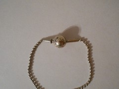 Pandora Essence .925 Sterling Silver Bead 6.5″ Charm Bracelet w/Star Wars BB-8