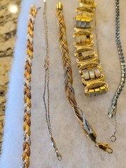 Estate Jewelry Sterling Silver, Weiss Coro Panel Emmons +21 Bracelets