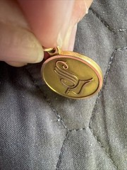 1968 Vintage 10k 1/10 Gold Fill AWTAR SAV Charm Pendant