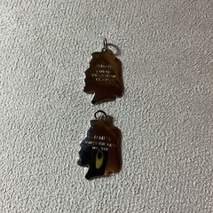 Vtg 12 Disciples Apostles Charms Silver Tone Bible Christian No Bracelet