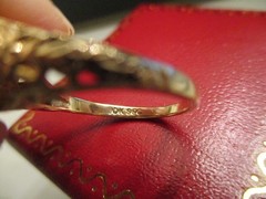 VINTAGE 10K YELLOW/WHITE GOLD DIAMOND FLORAL FILIGREE DOME RING Sz 6.25 – 2.88g