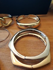 Vintage Lot Of 11 Awesome 1970s-80s Bracelets