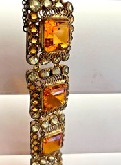 Exceptional Vintage Hobe Rhinestone Bracelet