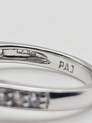 Prime Art & Jewel PAJ Sterling Silver 3.00ct CZ Trilogy Ring Size 5.5