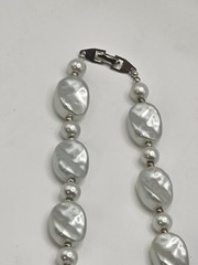 Vintage Faux Pearl Necklace Lot Mixed Styles Statement & Classic Costume Jewelry