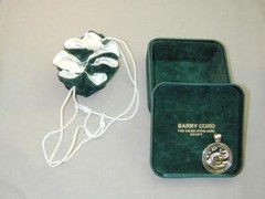 KC Studio Barry Kieselstein Cord Sterling Elephant Enhancer Pendant Diamond Eye