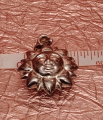 A vintage Milor Italy celestial sun faced