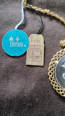 Trifari Glass Pendant Sagittarius Necklace