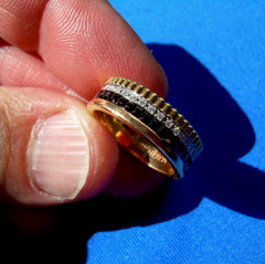 Original BOUCHERON DIAMOND Quatre Eternity Wedding Band Anniversary Ring 18K