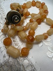 Vintage, 20″ Stone Necklace, “Western Germany”. Excellent Condition.