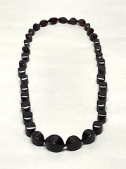Vintage Natural Baltic Amber Necklace Rich Cognac Freeform Beads 30″ 75.73g