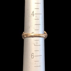 Vintage 1940s Retro Diamond Dome Heavy Ring 14k Two-Tone Gold Cocktail