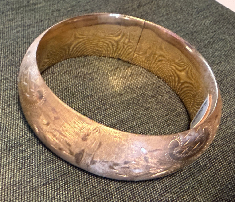 Vintage SOLID 14KT Gold Stamped 7″ Bracelet 28.8 Grams New Old Stock