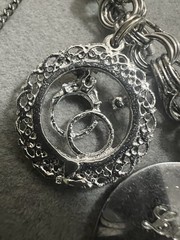 1960’s Vintage Sterling Silver Charm Bracelet Anniversary Birthday Wedding