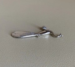 Rare Vintage Stieff Pewter Peacock Bird Pendant Ornament Signed