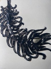 Vintage Rhinestone Brooch Pin Pendant Large Flashy Runway