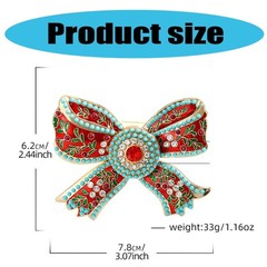 Fashionable Bowknot Brooch Ideal For Weddings Parties Or Evening Gatherings