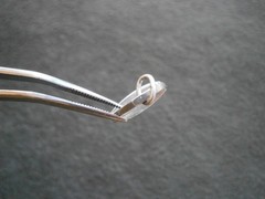 Stirrup Iron Horse Riding Vintage Sterling Silver Bracelet Charm Pendant 1.5g