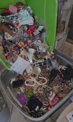 5 Pounds Mystery Jewelry Lot Vintage Costume Modern Wearable Craft Junk
