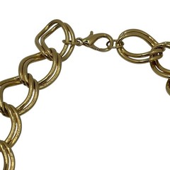Unbranded Chunky Double Link Collar Necklace Toggle Clasp Maximalist Mob Wife