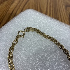 Vtg SARAH COVENTRY Duchess Necklace Gold Toned Twisted Rope Pendant 24 Inch