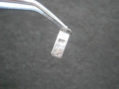 Small Sports Whistle Vintage Shiny Sterling Silver Bracelet Charm Pendant 1.5g