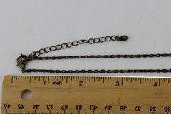 Nina Ricci/Avon Brass Toned Rhinestone and Enamel Necklace, 15gr