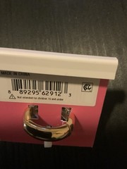 Betsey Johnson Pool Party Earrings and Ring Size 7 Stretchable – Rare – G2