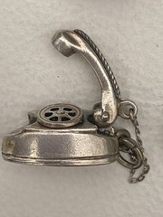 Vintage Sterling Silver MECHANICAL Charm England Choose