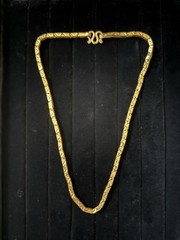 24k Stunning Hefty & Thick Pure .999 Fine Gold Chain 22” inch 4.5mm