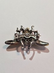 Vintage Bee Brooch / Pin (1.5 in.)