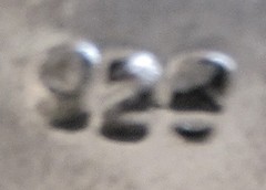 STERLING DANGLE EARRINGS, 1 3/4 by 1 1/8 INCHES, 14 GRAMS