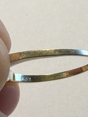 Estate 1940s Retro 14K YG WG 3 Diamond Ring Size 9.75 ~0.34 CTTW Clarity VS+/GH