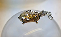 3D TURTLE 1 1/4″ w O ring x 5/8″ Sterling Silver 0.925 Charm or Pendant