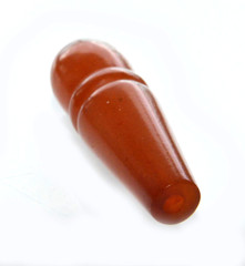 ✅1970 RUSSIAN SOVIET BALTIC AMBER TIP TYPE ROSARY NECKLACE 琥珀 BEAD STONE ROCK